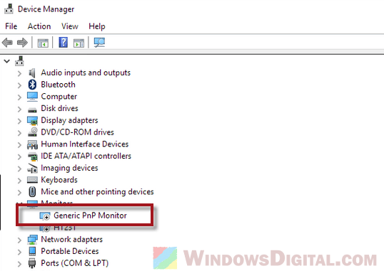 Generic Pnp Monitor Driver Update Windows 10